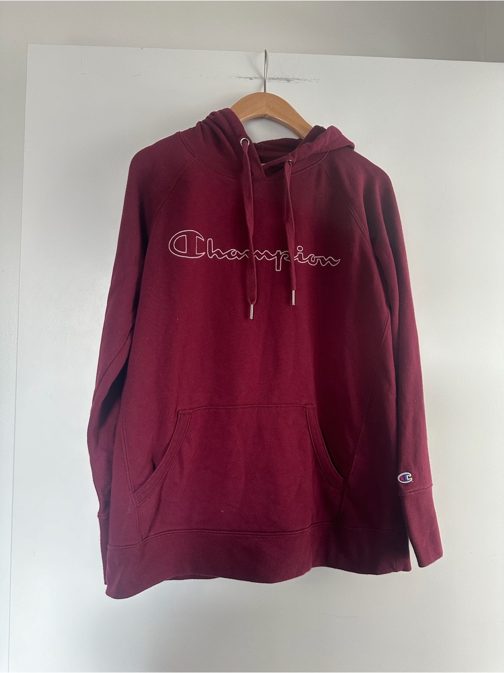Champion Women’s Maroon Pullover Hoodie